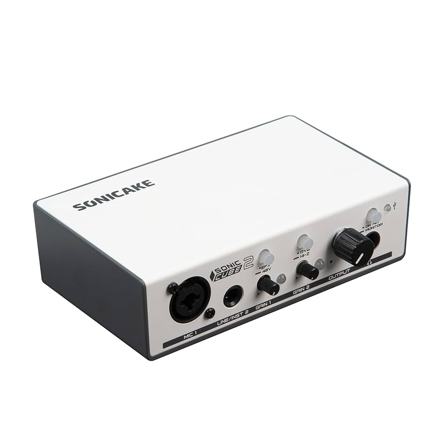 DTM・DAW SONIC CUBE II Sonicake Sonic Cube II Dual-channel Audio Interface | QAI-22